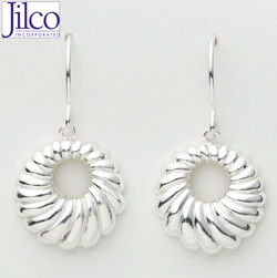 Scalloped Earrings&nbsp;&nbsp;Model#&nbsp;JE640