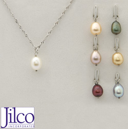 Tear Drop Pearl Necklace Set Model# JS868