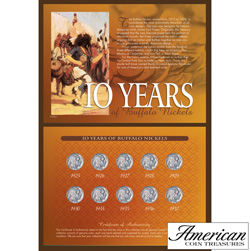 10 Years of Buffalo Nickels Model# 133