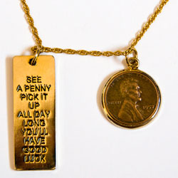 Lincoln Wheat-Ear Penny Pendant Model# 843