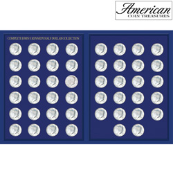 JFK Half Dollar Collection in Deluxe Portfolio&nbsp;&nbsp;Model#&nbsp;10045