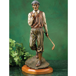 Perfect Golf Shot Statue Model# 77872