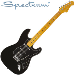 Vintage Black Electric Guitar Model# AIL 99SSD