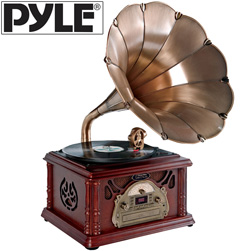 Turntable with USB Record Model# PTCDCS3UIP