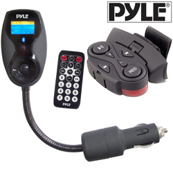 Steering Wheel FM Transmitter Model# PLFMTR9BT