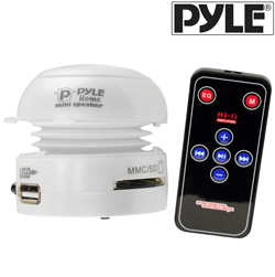 Mini Speaker USB/SD-White Model# PMSU1W
