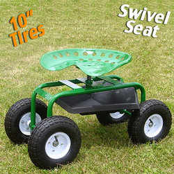 Tractor Seat on Wheels&nbsp;&nbsp;Model#&nbsp;GC-400R