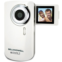 USB Slid-Out Digital Camera/Camcorder&nbsp;&nbsp;Model#&nbsp;T100(WHT)