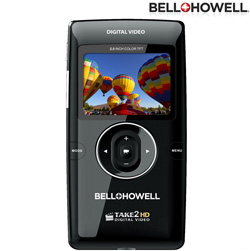 USB Slide-Out, Flip-Up Screen Digital Camera/Camcorder Model# T200(BLK)