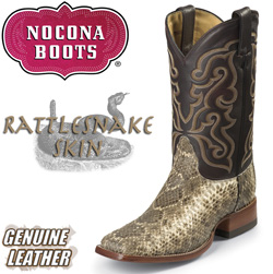 Black Cherry Diamondback Rattlesnake Boots Model# MD6201