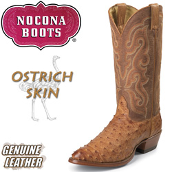 Cognac Vintage Full Quill Ostrich Boots&nbsp;&nbsp;Model#&nbsp;MD8502