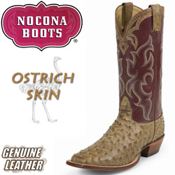 Antique Saddle Vintage Full Quill Ostrich Boots Model# MD8504