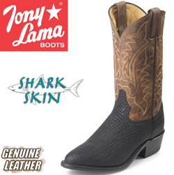 Tony Lama Shark Skin Boots Model# CZ6969