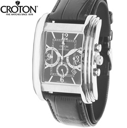 Croton ChronoMaster Watch&nbsp;&nbsp;Model#&nbsp;CC311211BSBK