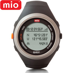 Mio Quest HR Watch-Black&nbsp;&nbsp;Model#&nbsp;0040USGPS