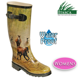 Itasca Women's Misty Pony Rubber Boots&nbsp;&nbsp;Model#&nbsp;689700