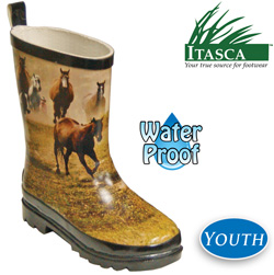 Kid's Misty Pony Rubber Boots Model# 689600