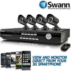 Swann 4-Channel DVR/4 Cams Model# SWDVK-426004