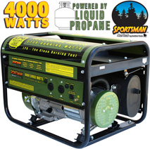 Buffalo Tools 4000 Watt LP Generator Model# H07367L