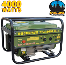 Buffalo Tools 4000W Gas Generator Model# H05989L