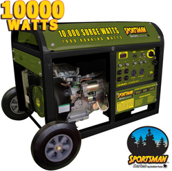 Buffalo Tools 10,000 Watt Gas Generator Model# H07238L