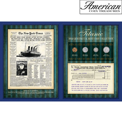 New York Times 1912 Coin Collection with Marconi Telegram&nbsp;&nbsp;Model#&nbsp;50035