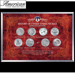 History of United States Nickels Coin Collection Model# 616