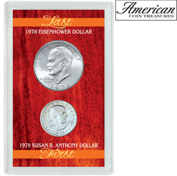 Last Eisenhower Dollar & First Susan B. Anthony Dollar Model# 1632