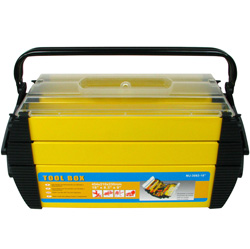 Deluxe Steel/Plastic Tool Box Model# 75-3082