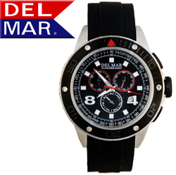 Del MarĀ® Rugged Swiss Chronograph Watch Model# 50217