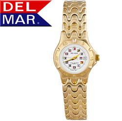 Del Mar® Ladies Nautical Dial Watch&nbsp;&nbsp;Model#&nbsp;50224