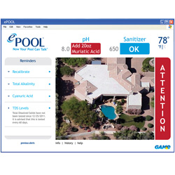 ePool® Pool monitoring System Model# 4821
