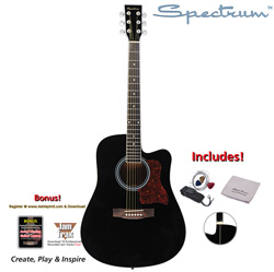 Full Size Acoustic Guitar Pack Model# AIL 128
