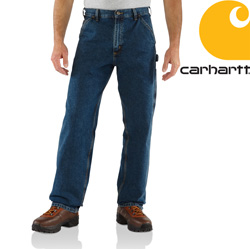 Carhartt® Washed Work Jean - Deep Stone&nbsp;&nbsp;Model#&nbsp;B13