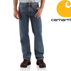 Carhartt® Relaxed Fit Straight Leg Jean - Deep Stone&nbsp;&nbsp;Model#&nbsp;B460
