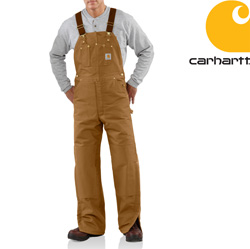 Carhartt® Quilt Lined Duck Bib Overall Model# R02
