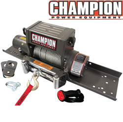Champion® 8000 lb Winch&nbsp;&nbsp;Model#&nbsp;10021