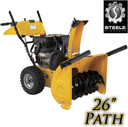 9HP 26 Inch Two Stage Snow Blower Model# SP-SB2621-9