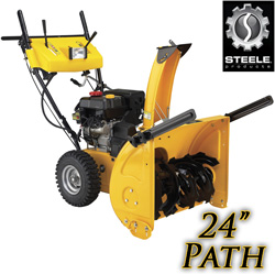 7HP 24 Inch Two Stage Snow Blower Model# SP-SB2421