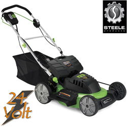 20 Inch 24V Self Propelled Cordless Mower Model# SP-PM207SDC