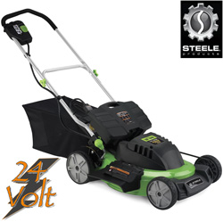 20 Inch 24V Cordless Mower&nbsp;&nbsp;Model#&nbsp;SP-PM207DC