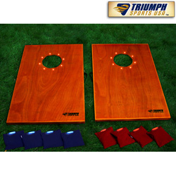 LED Tournament Bag Toss. Solid Wood! Model# 35-7052