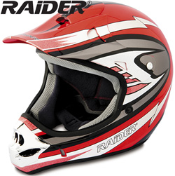 Raider� MX-3 Helmet - Red&nbsp;&nbsp;Model#&nbsp;24-243