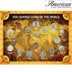Odd Shaped Coins of the World&nbsp;&nbsp;Model#&nbsp;11279