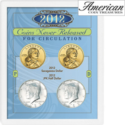 2012 Coins Never Released for Circulation&nbsp;&nbsp;Model#&nbsp;11311