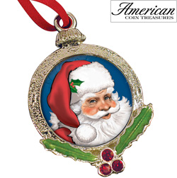 Santa Claus Coin Ornament Model# 11166