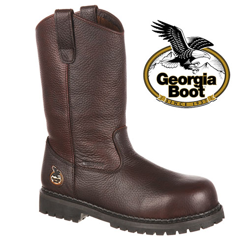 Georgia Wellington Steeltoe Boots