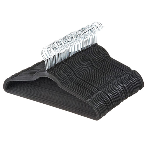 100 Pack Velvet Hangers
