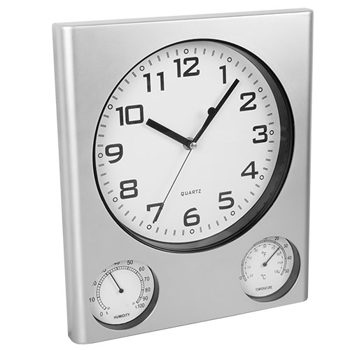 Outdoor Clock Thermometer and Hygrometer