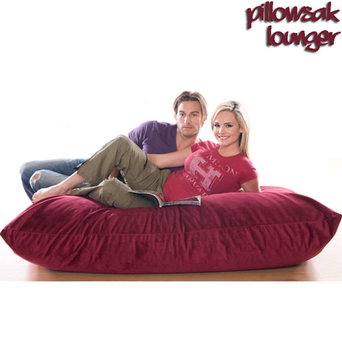 PILLOW SAC-VELVISH MERLOT